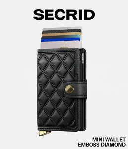 y񂹏izySECRIDbZNbhzMINI WALLET EMBOSS DIA@~jEHbg@J[hP[X@G{X_Ch@ubN@@@U[@Mtg@v[g@XL~Oh~@