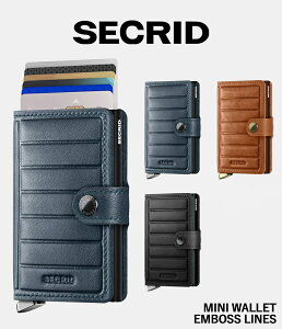 y񂹏izySECRIDbZNbhzMINI WALLET EMBOSS LINES@~jEHbg@z@J[hP[X@ubN@RjbN@eB[@@U[@Mtg@v[gyMELz