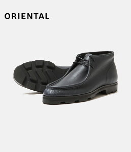 �y�ʒ��z�yORIENTAL�b�I���G���^���zMoccasin Boots ���J�V���u�[�c ���E���h�g�D �r�u�����\�[���g�p �J�W���A���v�C 3�F�W�J ���{���yFG-0711-NVY�z