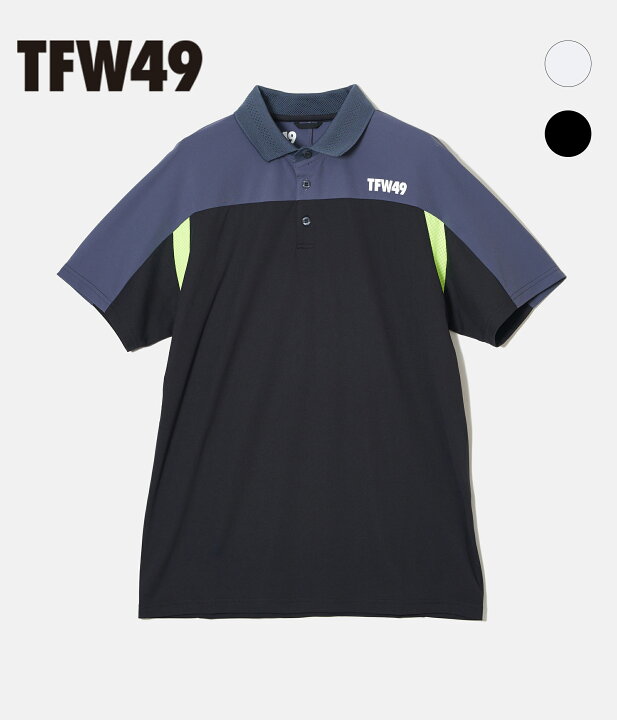 楽天市場】【TFW49|ティーエフダブリュー】SIDE MESH POLO ポロシャツ 