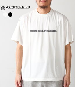 �yMOUT RECON TAILOR�b�}�E�g���[�R���e�[���[�z�}�E�g�u���[���ST�V���c�Y MOUT BLUR LOGO T-SHIRTS �u���b�N �z���C�g �i�C���� �z������ UV�J�b�g �ڐG�⊴ �ϖ��� �R�s�����O �R�X�i�b�O �����Y �A�E