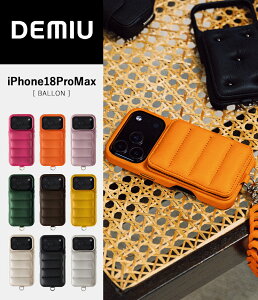 �y���񂹁z�yDEMIU�b�f�~���E�z�yiPhone18ProMax�z�o���� BALLON �t�����X�Y���v �|���J�[�{�l�[�g �㎿ ���[�� �u���b�N �x�[�W�� �G�g�[�v �}�[���^�s���N �O���[�� ���C���b�N �p�[�� �T�t��