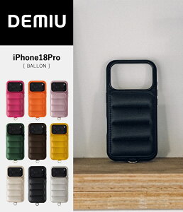 �y���񂹁z�yDEMIU�b�f�~���E�z�yiPhone18Pro�z�o���� BALLON �t�����X�Y���v �|���J�[�{�l�[�g �㎿ ���[�� �u���b�N �x�[�W�� �G�g�[�v �}�[���^�s���N �O���[�� ���C���b�N �p�[�� �T�t���� 