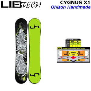 [݌Ɍ胉Xg1{I] LIB TECH uebN Xm[{[h CYGNUS X1VOiX BTX bJ[ cCLo[ [{Ki] [outletsale-board]