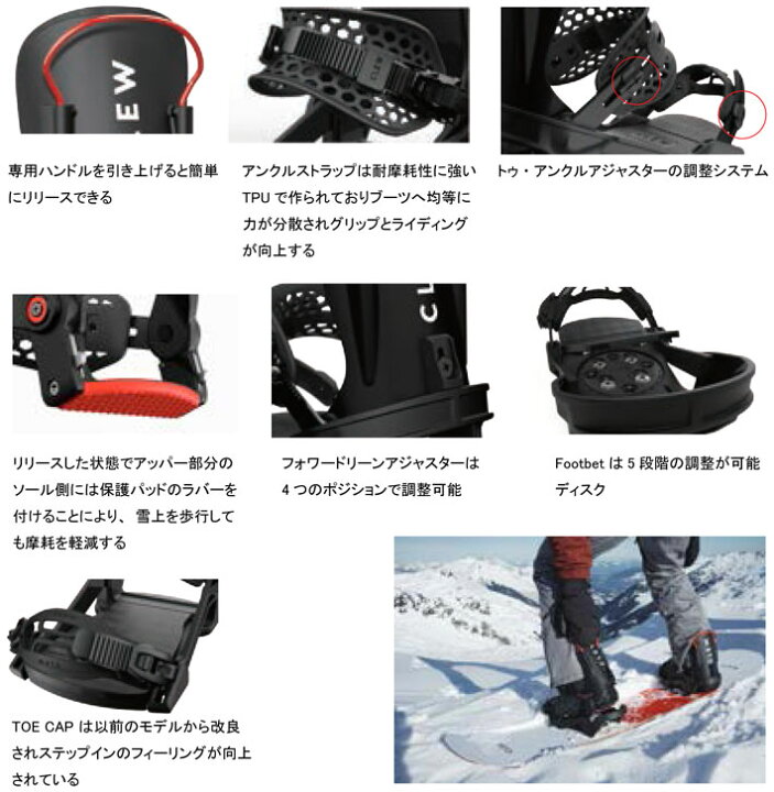 楽天市場】24-25 CLEW BINDING クルー ビンディング Freedom 1.0 