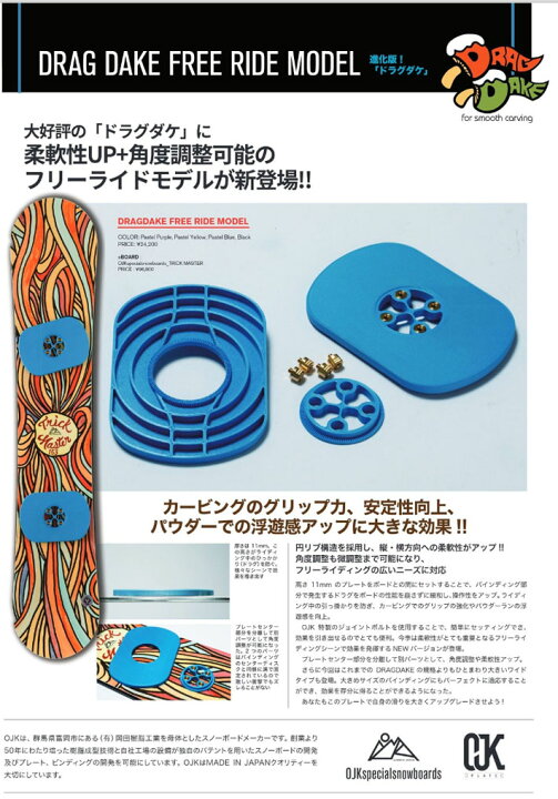 楽天市場】[取付動画あり] 【当日出荷】OJK DRAGDAKE PLATEドラグダケ  