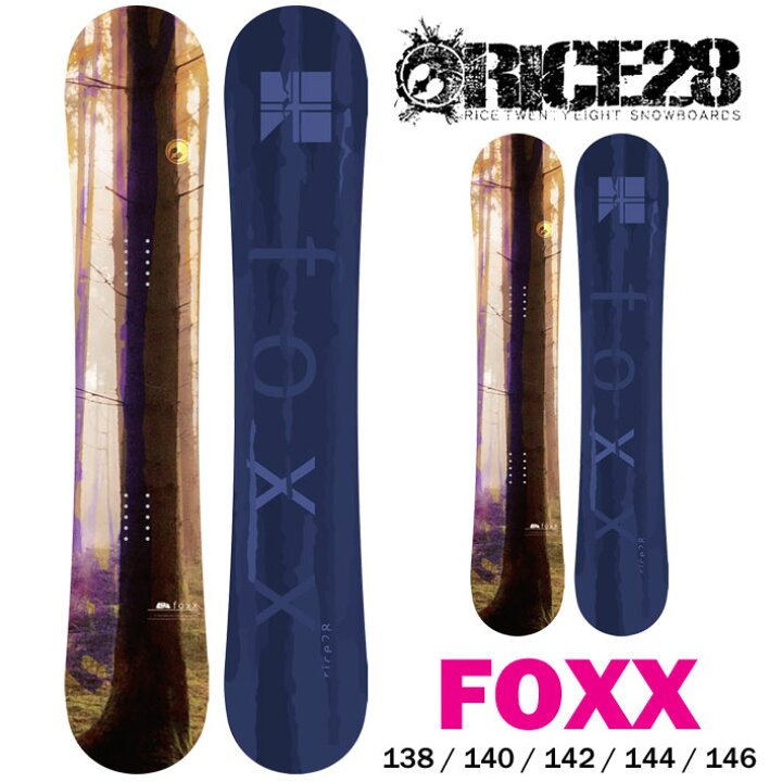 楽天市場】23-24 RICE28 ライス28 FOXX フォックス レディース 136cm  