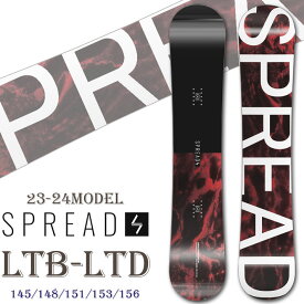 23-24 SPREAD スノーボード LTB-LTD SNOWBOARD スプレッド エルティービー リミテッド 145cm 148cm 151cm 153cm 156cm 尾川慎二 プロデュース キャンバー グラトリ 板 送料無料料 2023 2024 日本正規品