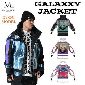 【4日～ 2個で5倍！3個購入で10倍】[即出荷] 23-24 MARQLEEN GALAXXY JACKET MQ04000 マークリーン スノーボードウェア ギャラクシー ジャケット ユニセックス [426／427／005／995／009／999]【あす楽対応】