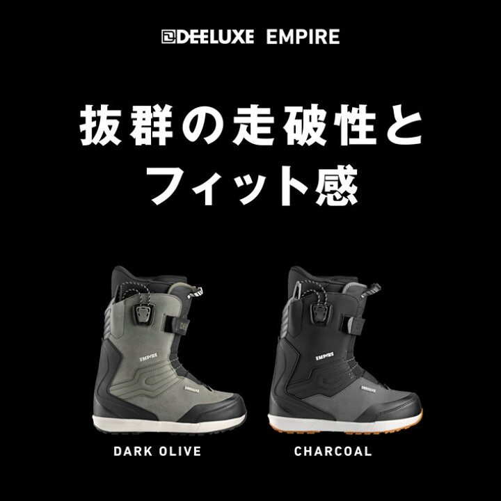 楽天市場】フォローズ別注！24-25 DEELUXE ブーツ EMPIRE エンパイア  
