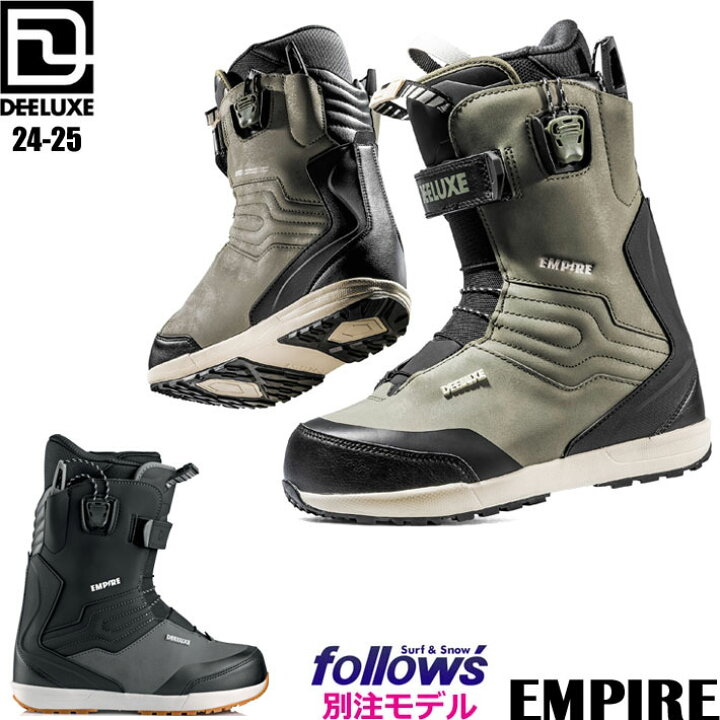 楽天市場】フォローズ別注！24-25 DEELUXE ブーツ EMPIRE エンパイア  