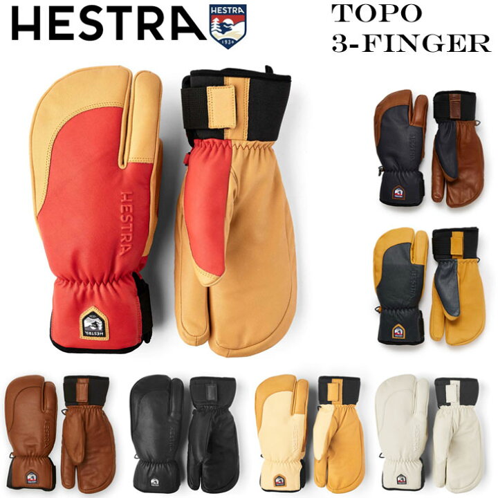 楽天市場】24-25 HESTRA ヘストラ グローブ スノーボード TOPO 3  