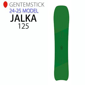 [早期予約] 24-25 ゲンテンスティック GENTEMSTICK JALKA 125 125.8cm ヤルカ ジャルカ KIDS キッズ スノーボード パウダーボード 板 2024 2025