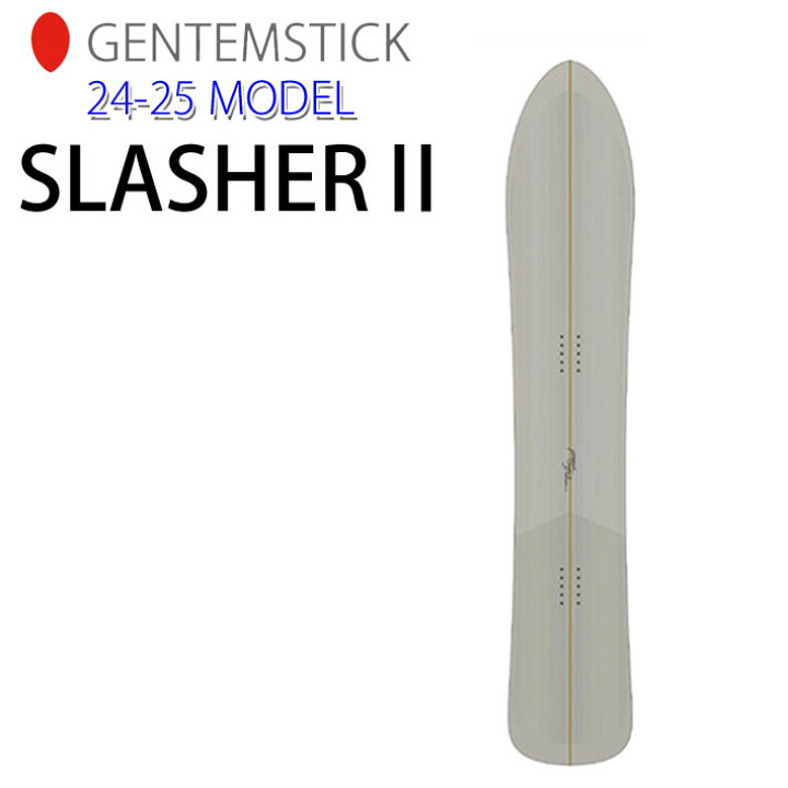 ゲンテンスティック GENTEMSTICK SLASHER 166 02-03モデル ｜ボード 