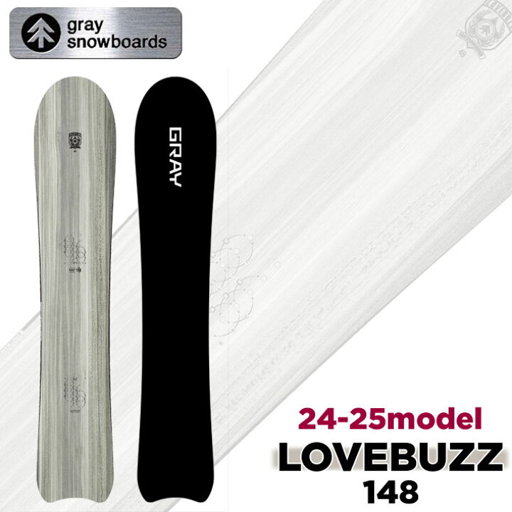 楽天市場】[予約商品] 24-25 GRAY SNOWBOARDS グレイ Lovebuzz 48 
