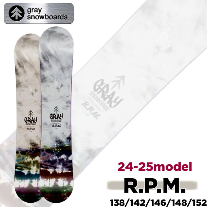 楽天市場】[予約商品] 24-25 スノーボード GRAY SNOWBOARDS グレイ 