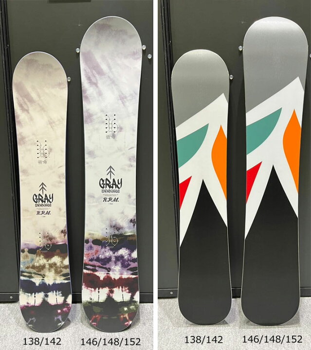 楽天市場】[予約商品] 24-25 スノーボード GRAY SNOWBOARDS グレイ 