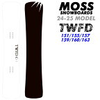 [早期予約] 24-25 MOSS スノーボード TWFD 151cm 155cm 157cm 159cm 160cm 163cm モス ツイスターフリーダム ハンマーヘッド カービング スノボ 板 2024 2025 送料無料 日本正規品