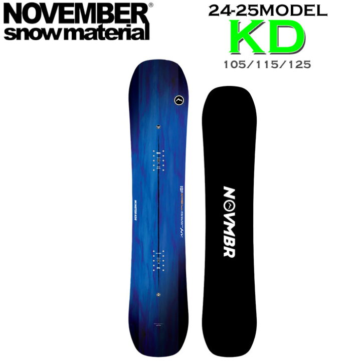 楽天市場】[追加入荷] 24-25 NOVEMBER KD ノベンバー ケーディー 105cm 