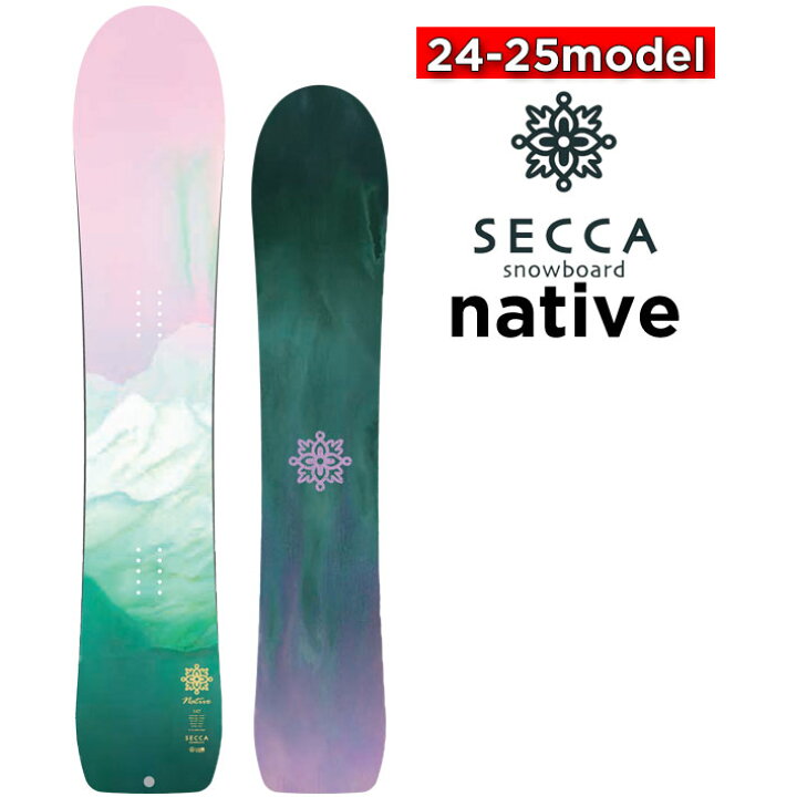 楽天市場】[特典あり] 24-25 Secca スノーボード Native ネイティブ 