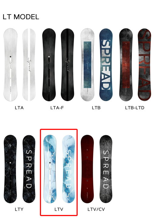 楽天市場】24-25 SPREAD LTV スノーボード SNOWBOARD スプレッド 