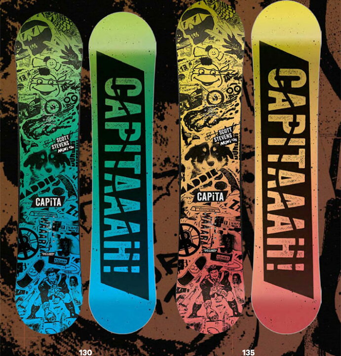 楽天市場】24-25 CAPiTA キャピタ スノーボード キッズ SCOTT STEVENS  