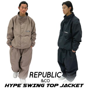 [݌Ɍ] 24-25 REPUBLIC &CO pubN EFA WPbg HYPE SWING TOP JACKET nCvXCOgbvWPbg Y fB[X Xm[{[hEFA AEghA Lv ނ XP[g{[