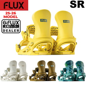[予約商品] 25-26 FLUX ビンディング SR フラックス エスアール BINDING スノーボード バインディング flux メンズ レディース パウダー サーフライド 2025 2026 日本正規品