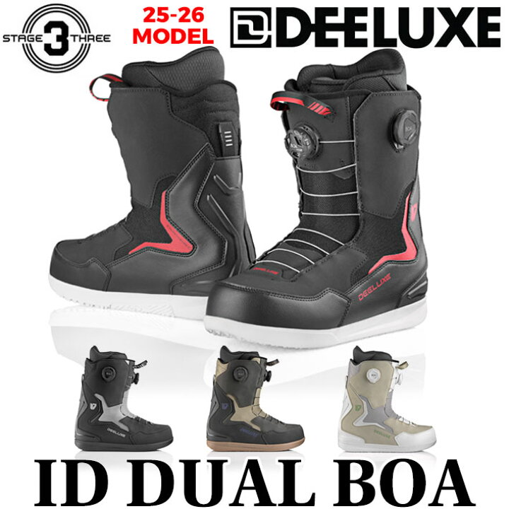 楽天市場】25-26 DEELUXE ブーツ ID DUAL BOA ディーラックス 