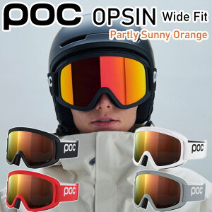 [\񏤕i] 25-26 POC GOGGLES |bN S[O OPSIN WF 40861 IvV ChtBbg [Partly Sunny Orange] JAPAN FIT WptBbg Xm[{[h Xm{ XL[ 2025 2026