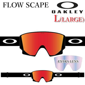 [\] 25-26 S[O OAKLEY I[N[ FLOW SCAPE L GOGGLE oo7145A-02 t[ GXP[v G ASIAN FIT AWAtBbg [WtBbg Xm[S[O Xm{[ XL[ {Ki 2025 2026