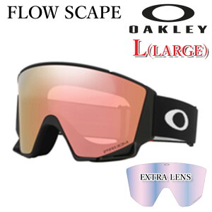 [\] 25-26 S[O OAKLEY I[N[ FLOW SCAPE L GOGGLE oo7145A-05 t[ GXP[v G ASIAN FIT AWAtBbg [WtBbg Xm[S[O Xm{[ XL[ {Ki 2025 2026