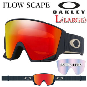 [\] 25-26 S[O OAKLEY I[N[ FLOW SCAPE L GOGGLE oo7145A-17 t[ GXP[v G ASIAN FIT AWAtBbg [WtBbg Xm[S[O Xm{[ XL[ {Ki 2025 2026