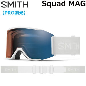 25-26 SMITH S[O X~X Squad MAG XJbh}O White Vapor Y Pro AWAtBbg Xm[{[h 2025 2026 {Ki [010276051]