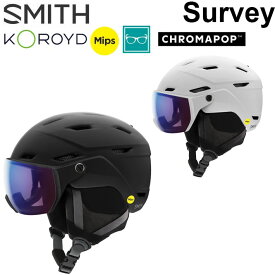 25-26 SMITH ヘルメット スミス Survey サーベイ [MIPS US FIT] ミップス バイザーヘルメット 調光レンズ HELMET スノーボード 2025 2026 日本正規品
