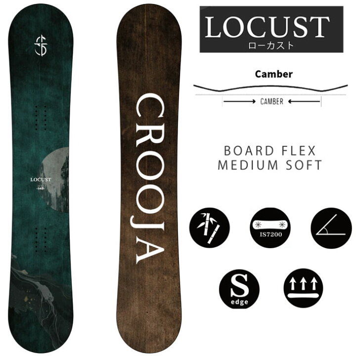 楽天市場】[予約商品] 25-26 CROOJA スノーボード クロージャ LOCUST  