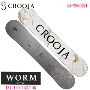 25-26 CROOJA Xm[{[h N[W WORM [ fB[X _uLo[ W CAMBER 137cm 139cm 142cm 145cm EBY ][ĕ qM vf[X Xm{  2025 2026