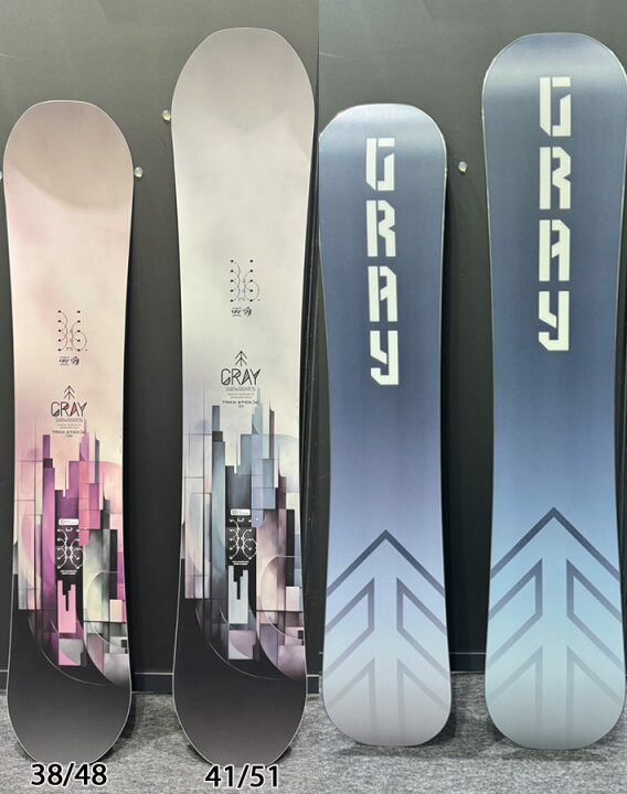 楽天市場】[予約商品] 25-26 GRAY SNOWBOARDS グレイ TRICKSTICK [iz 