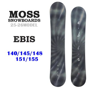 [\񏤕i] 25-26 MOSS Xm[{[h EBIS 140cm 145cm 148cm 151cm 155cm X GrX I[Eh Xm{  2025 2026 {Ki