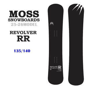 [\񏤕i] 25-26 MOSS X REVOLVER RR {o[ _uA[ Xm[{[h 135cm 140cm ^ eNjJ{[h J[rO Z~n}[wbh Xm{ LbY WjA  {Ki