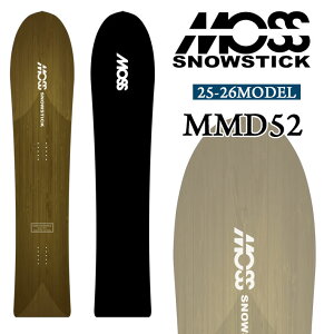 25-26 MOSS SNOWSTICK MMD52 ���X �X�m�[�X�e�B�b�N 152cm POWDER �p�E�_�[�{�[�h �X�m�[�{�[�h �X�m�{ �� �������� ���{���K�i