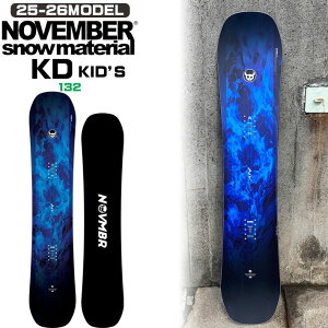[AiA`[ibvς] 25-26 mxo[ Xm[{[h NOVEMBER KD mxo[ P[fB[ 132cm LbY KIDS WjA m[xo[ Xm[{[h  2025 2026 {Ki