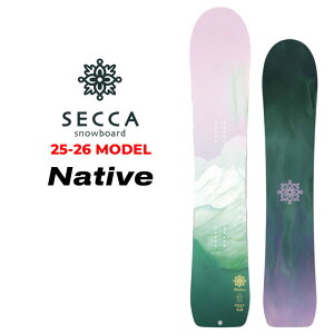 [\񏤕i] 25-26 Secca Xm[{[h ZbJ Native lCeBu lCeB 147cm 153cm Xؗzqvf[X pE_[ fB[X Xm{  2025 2026 {Ki