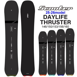 25-26 XN[^[ SCOOTER DAYLIFE THRUSTER fCCt XX^[ 146cm 150cm 153cm 156cm 160cm c C Xm[{[h I[}Ee Xm{  {Ki 2025 2026