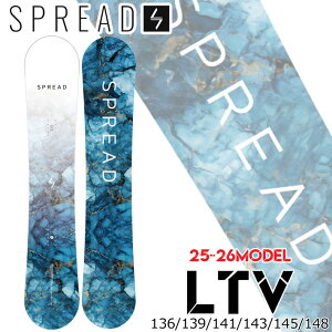 [PV] [\񏤕i] 25-26 SPREAD Xm[{[h LTV GeB[uC SNOWBOARD Xvbh 136cm 139cm 141cm 143cm 145cm 148cm T vf[X fB[Xf Og