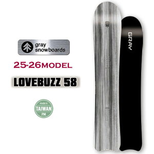 [4`25{3w10{] [\񏤕i] 25-26 GRAY SNOWBOARDS OC LOVEBUZZ 58 oY uoY 158cm pE_[{[h Y Xm[{[h  2025 2026