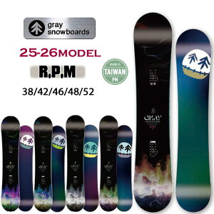 [4`25{3w10{] [\񏤕i] 25-26 GRAY SNOWBOARDS OC R.P.M. A[s[G 138cm 142cm 146cm 148cm 152cm RPM I[Eh Xm[{[h  2025 2026