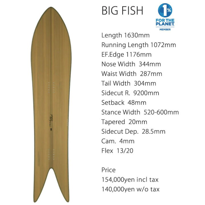楽天市場】[予約商品] 25-26 ゲンテンスティック GENTEMSTICK BIG FISH 