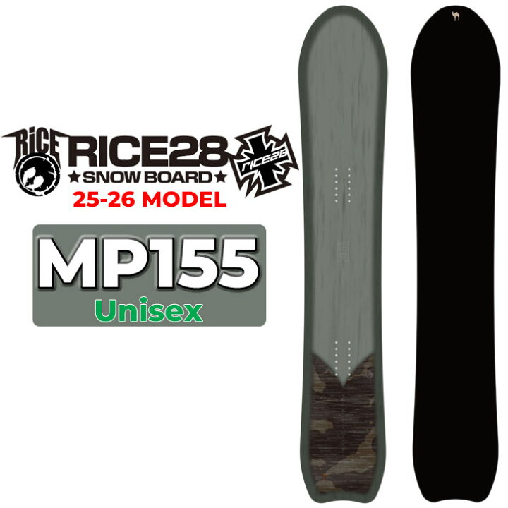 楽天市場】PV動画 [予約商品] NEW 25-26 RICE28 スノーボード ライス  