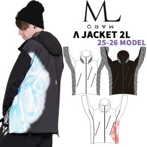 [\񏤕i] 25-26 MARQLEEN  JACKET 2L MQ05011 }[N[ Xm[{[hEFA _ WPbg jZbNX [004^994^005^995]